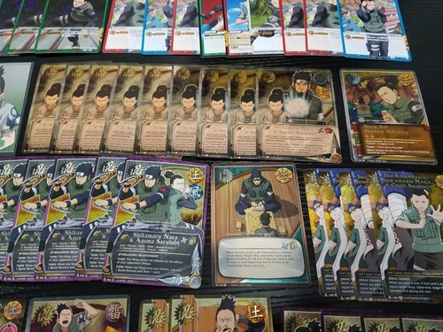Naruto Cards - Shikamaru Nara - Super Rare Promo Foil Rare Lot