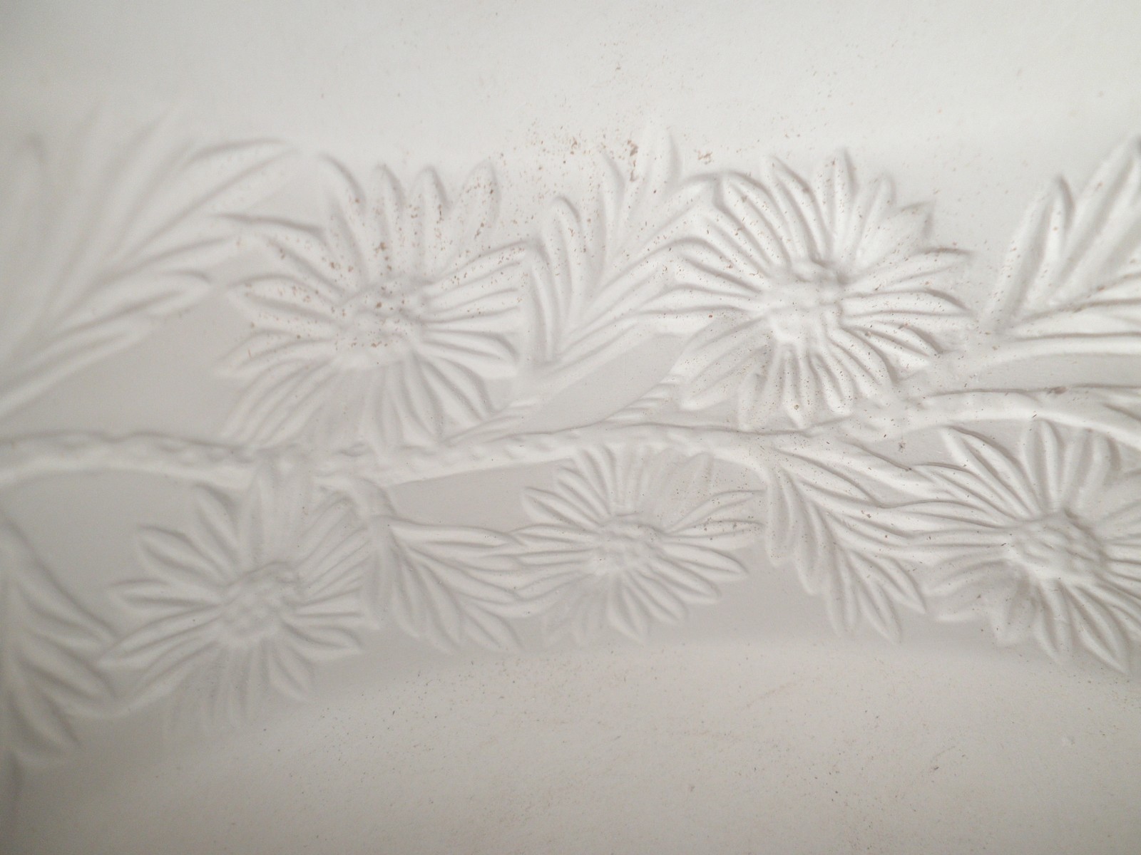 Vintage Ceramic Slip Casting Mold Floral Pitcher Daisies ? White Horse #1086