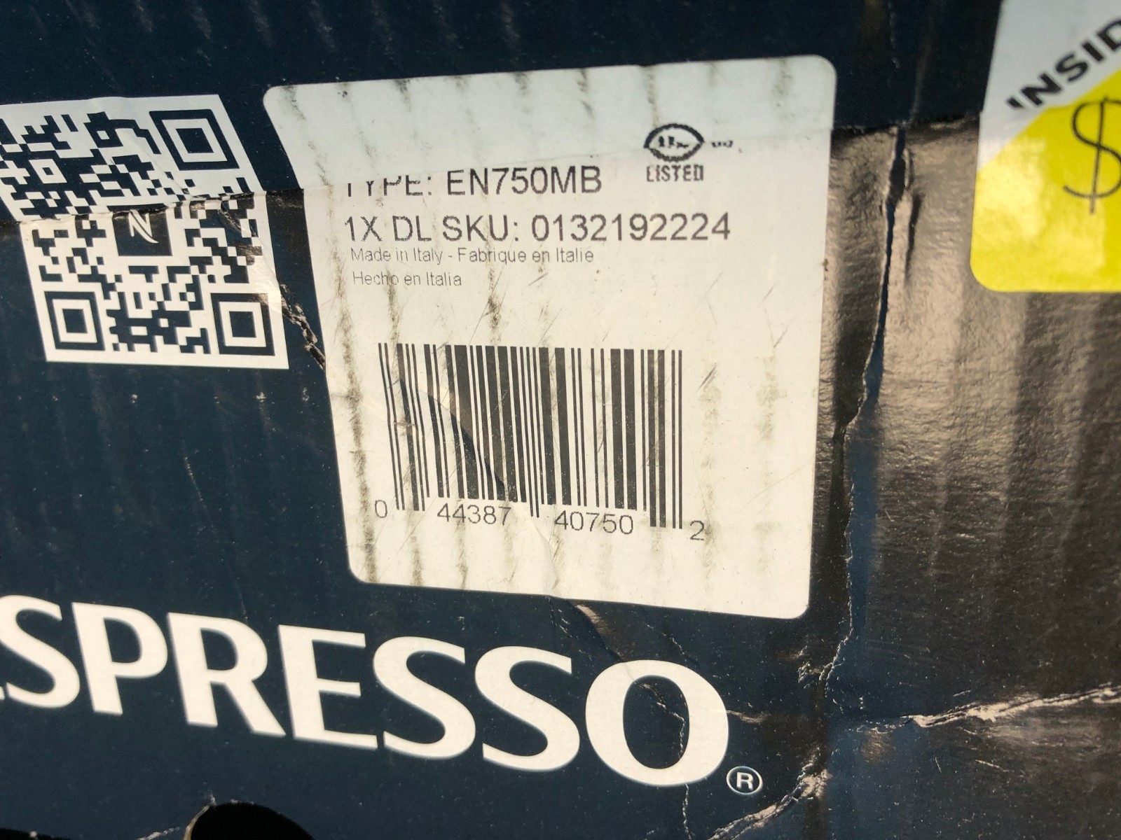 Delonghi EN750MB Nespresso Lattissima Pro Espresso Latte Cappuccino Maker