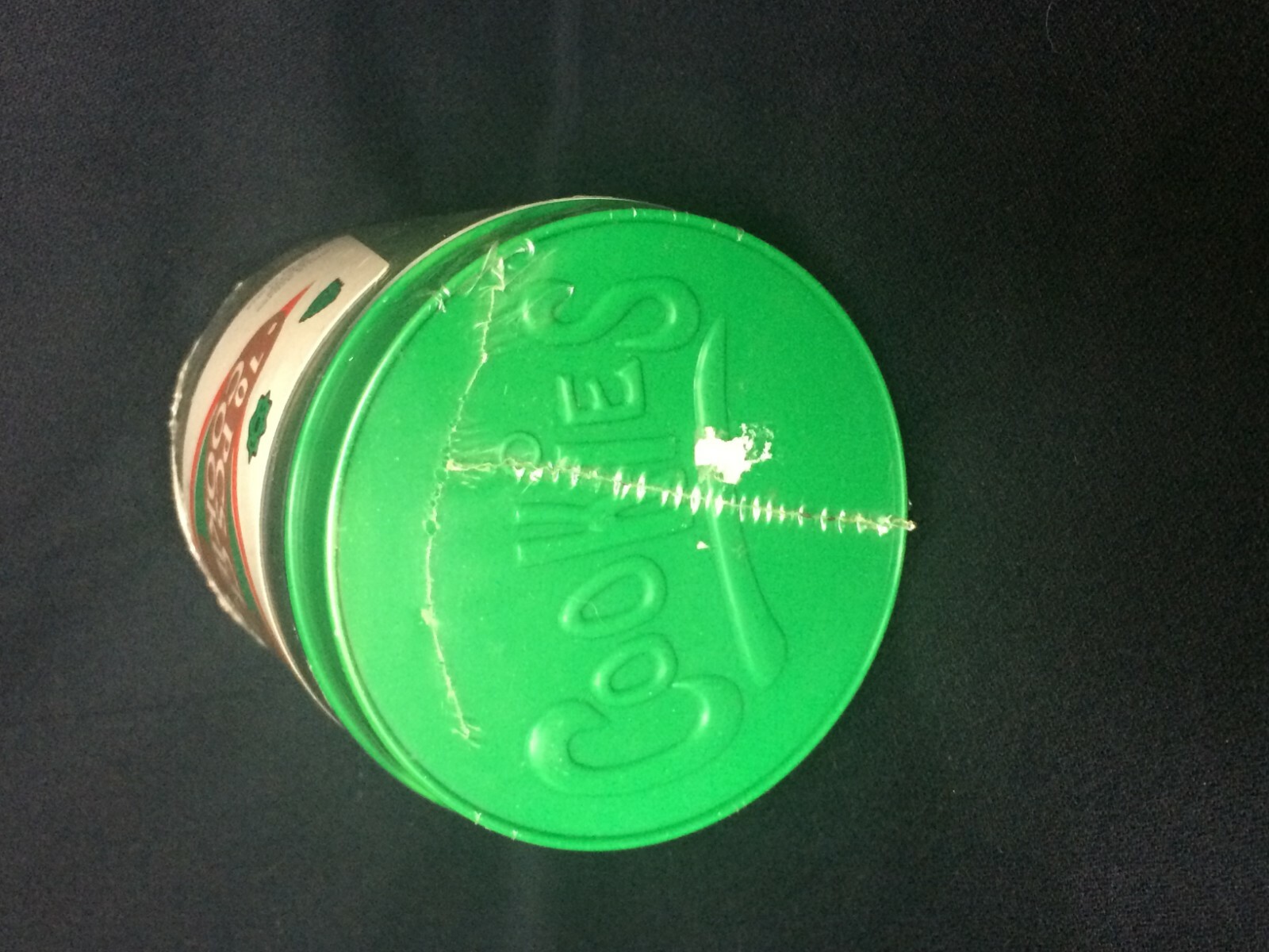 10 Piece Set Christmas Cookie Cutters New in Container Plastic Green and Red