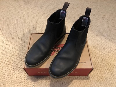 red wing weekender chelsea black