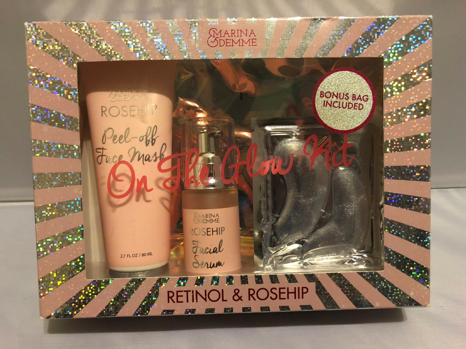 Marina Demme Rosehip Face Care Set Facial Serum, Face mask
