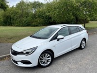 2020 70 VAUXHALL ASTRA 1.5 TURBO D SE SPORTS TOURER WHITE ESTATE DIESEL POLICE
