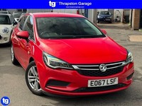 2017 Vauxhall Astra 1.6 CDTi 16V ecoTEC Tech Line Nav 5dr HATCHBACK DIESEL Manua