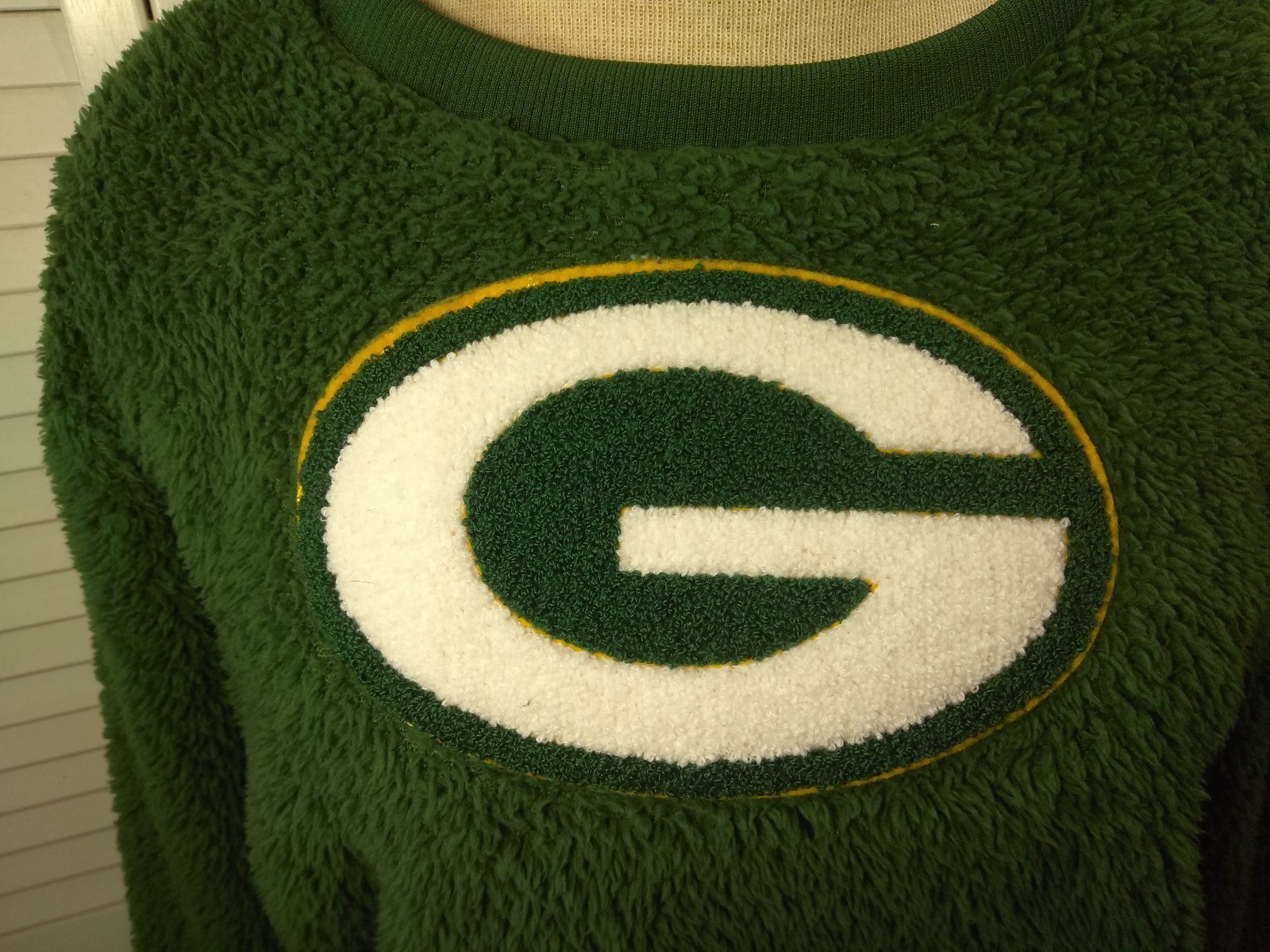 Green Bay Packers, NFL Team Apparel, Medium, Long Sleeve, Pull-Over, Sweatshirt