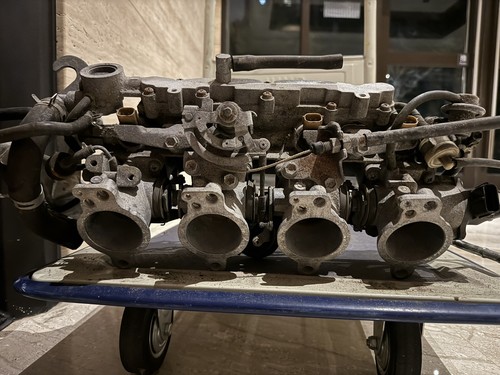 Toyota Sil Blk TOP 20V 4AGE INTAKE 4 Throttle MANIFOLD Levin