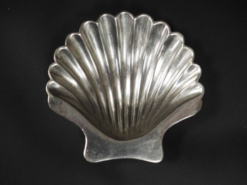 Black, Starr & Gorham Sterling Silver Shell Footed Trinket Dish - FREE SHIP!