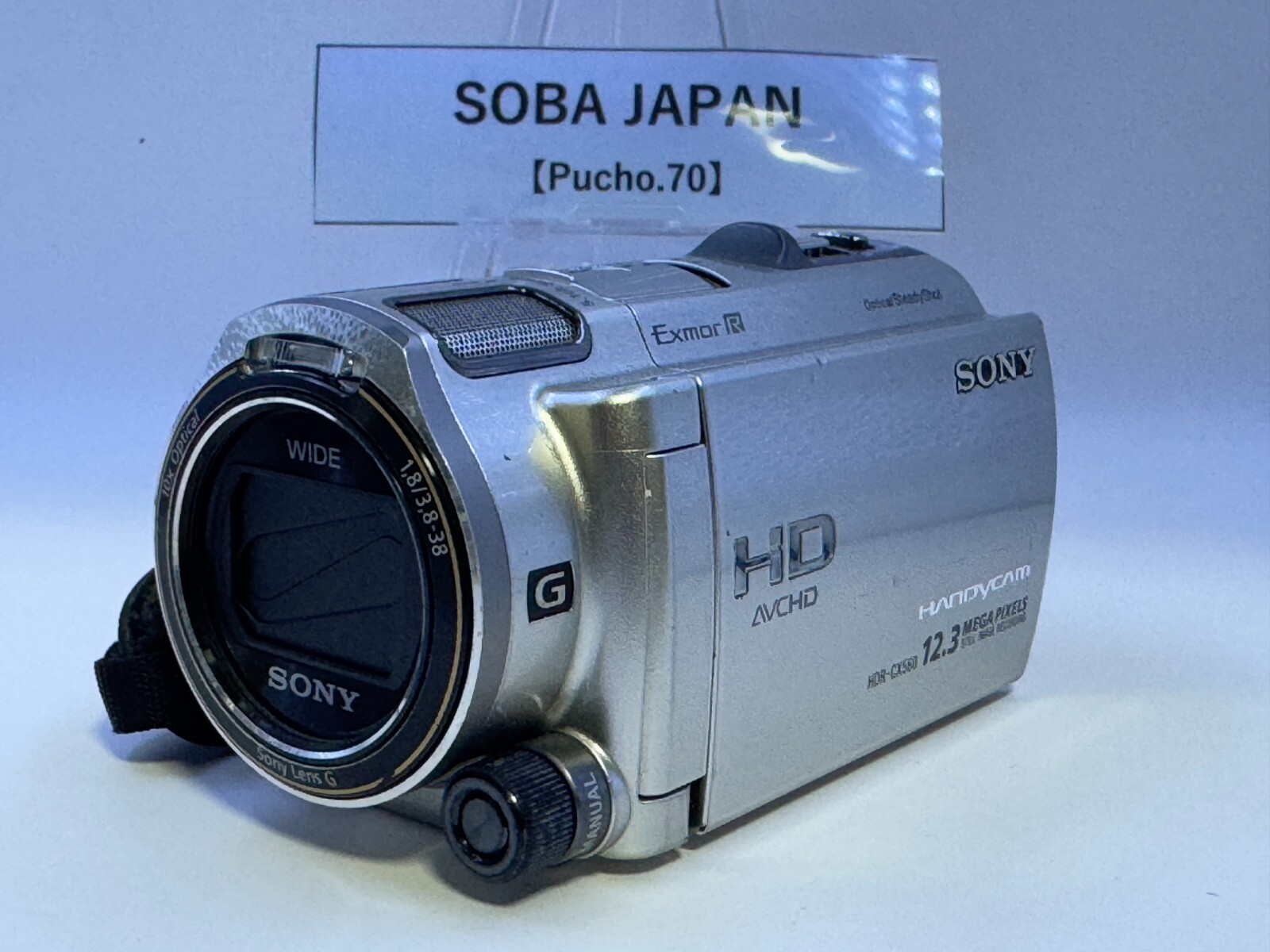 SONY HDR-CX560V Digital Video Camera Handycam Silver Japan SONY HDR-CX560V Digital Video Camera Handycam Silver Japan