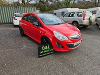 2012 Vauxhall Corsa 1.2 Limited Edition 3dr HATCHBACK Petrol Manual