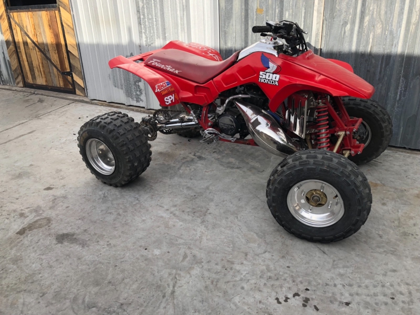 1987 Honda TRX250r with Honda CR500 engine swap