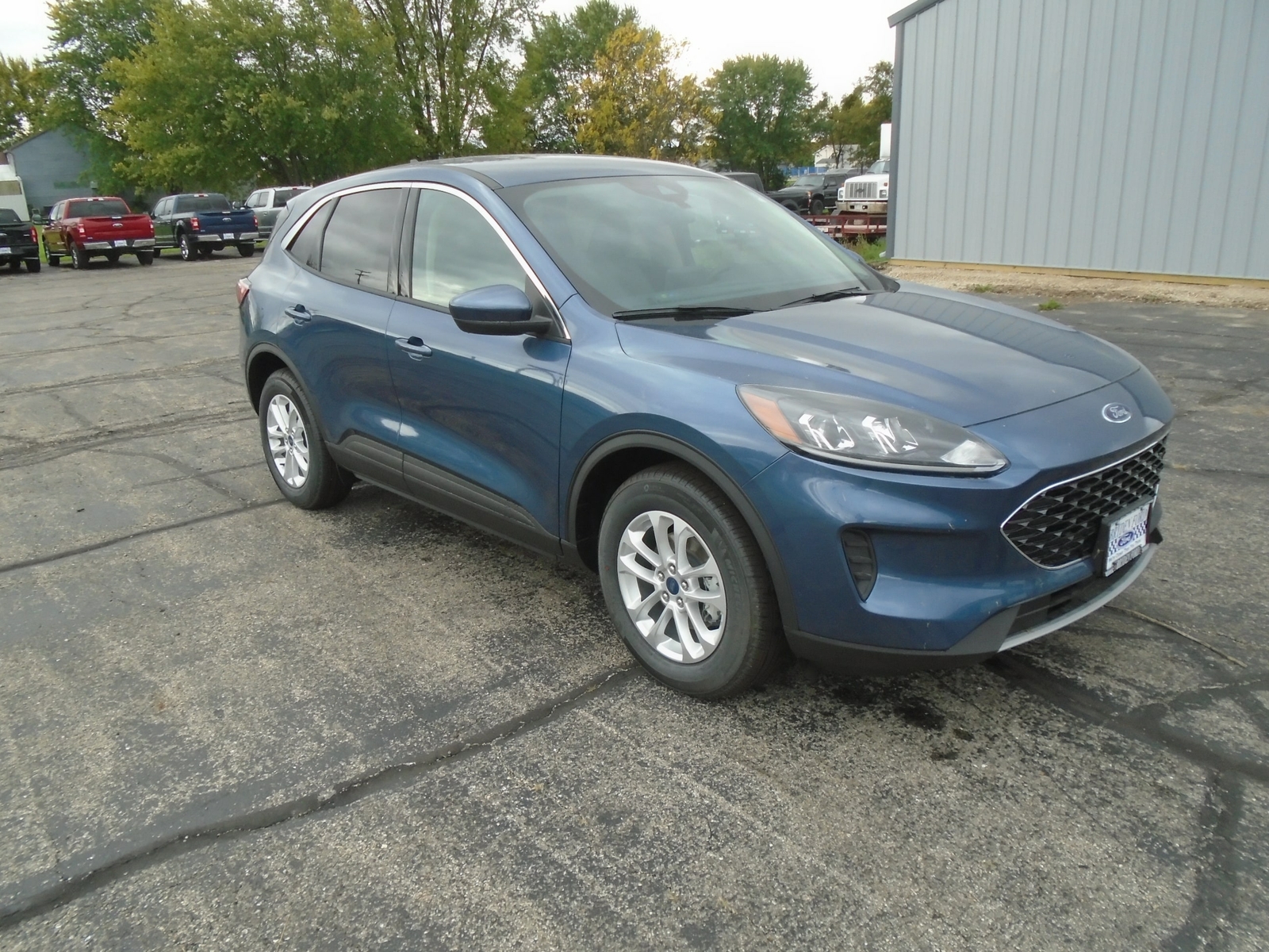 2020 Ford Escape Se 12 Miles Blue Metallic Suv 1.5l Ecoboost Engine