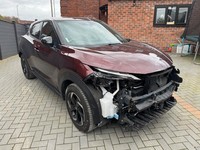 2024 Nissan Juke 1.0 DiG-T 114 N-Connecta 5dr Damaged Salvage Repairable HATCHBA