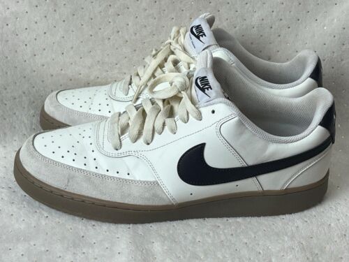 Nike COURT VISION LOW Sneaker Men's Shoes Off White FQ8075 Nike COURT VISION LOW Sneaker Men's Shoes Off White FQ8075