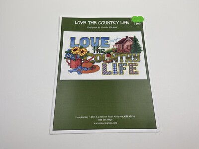 Imaginating Love The Country Life Counted Cross Stitch Pattern