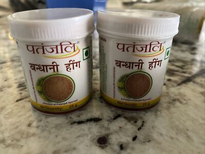 Patanjali Bandhani Hing ( Compounded Asafoetida ) Powder - 25 gm x2