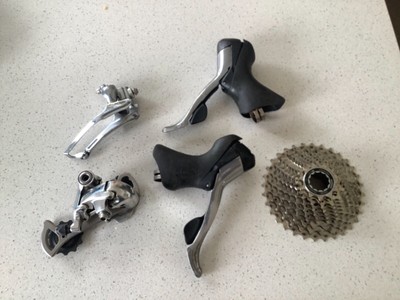 Shimano 105 partial 10 speed groupset 