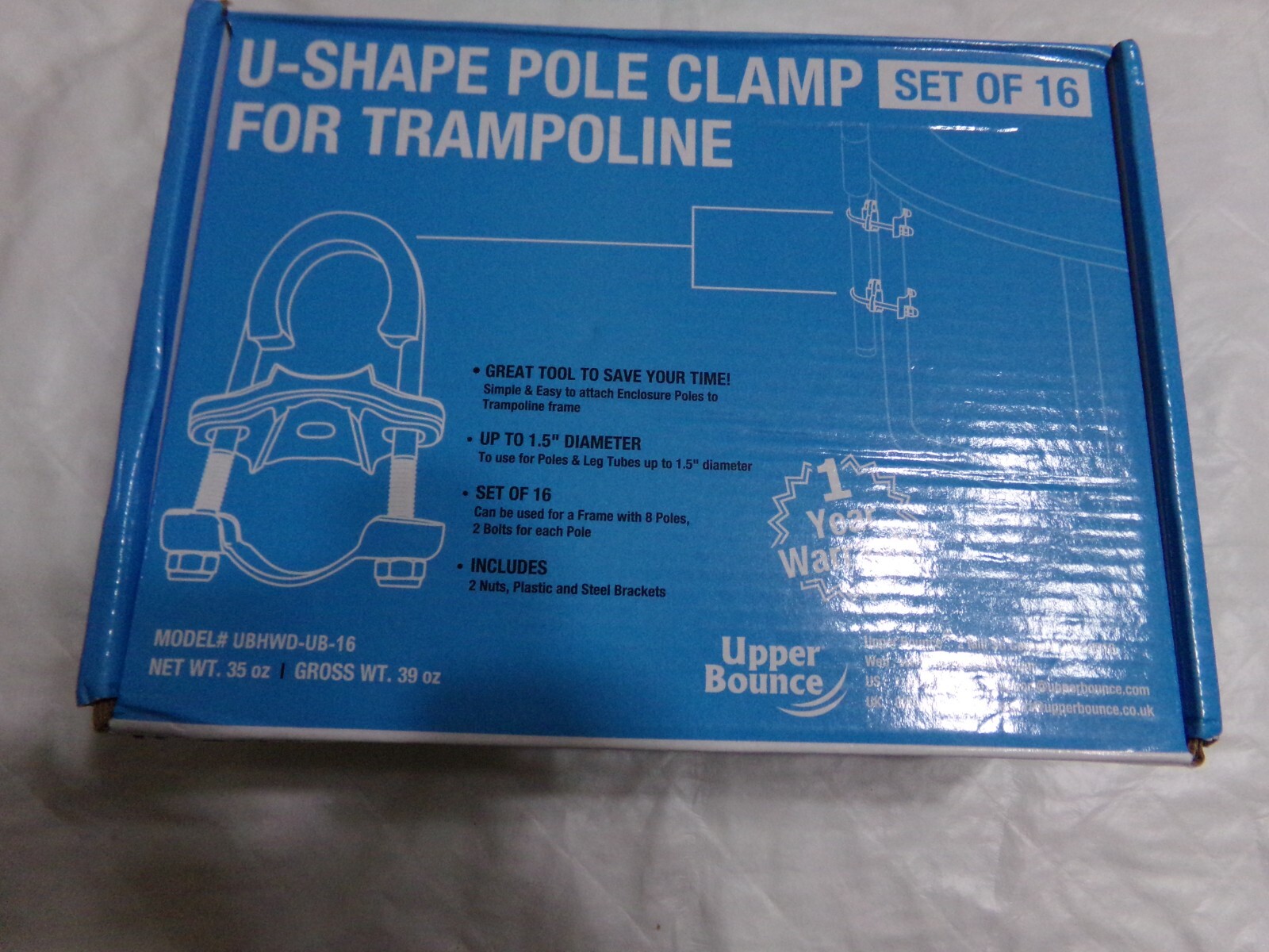 Clamps For Trampoline