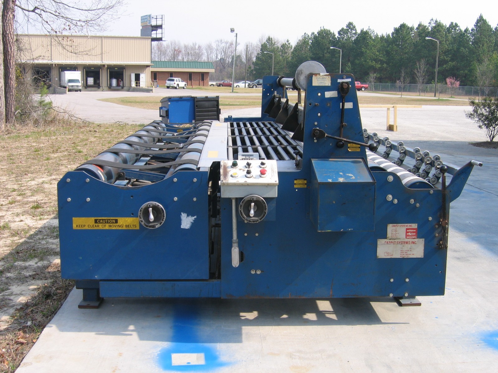 Carpet / Vinyl Cutting Machine  JLT/CSI 420D with Wrapper