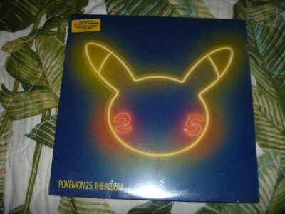 LOT ALBUM VINYL LP POKEMON 25 THE ALBUM NEW SEALED POST MALONE KATY PERRY MORE