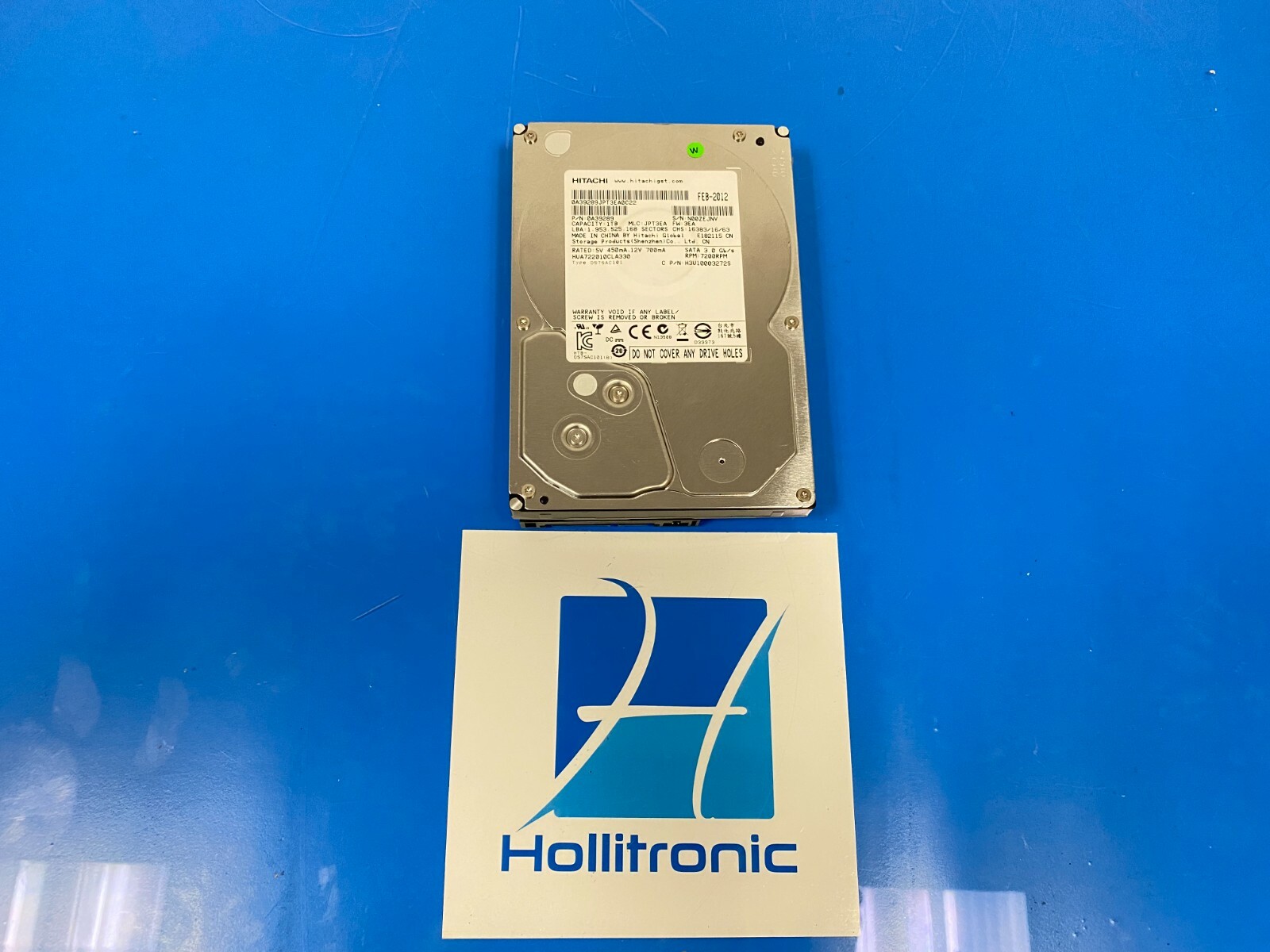 HITACHI製HDD　HUA722010CLA330　1TB SATA300 7200 Hitachi HUA722010CLA330 Ultrastar 1TB SATA 3.0 GB/S Hard Drive | eBay