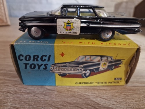 Corgi toys Chevrolet Impala State Patrol 223 | eBay