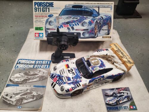 TAMIYA 1/10 RC 58193 PORSCHE 911 GT1 1996 LE MANS WINNER TAMIYA 1/10 RC 58193 PORSCHE 911 GT1 1996 LE MANS WINNER