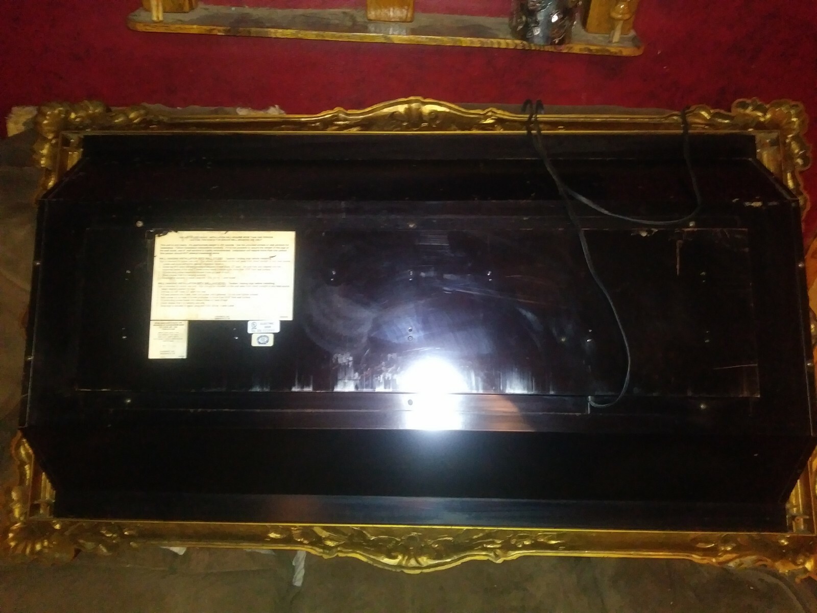 Budweiser light up bar sign