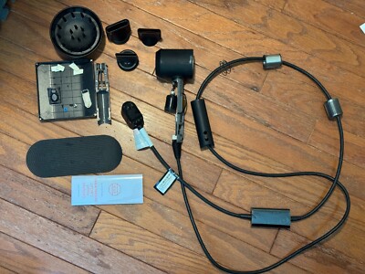 Dyson Hair Dryer HD01 with attachments - FOR PARTS - READ