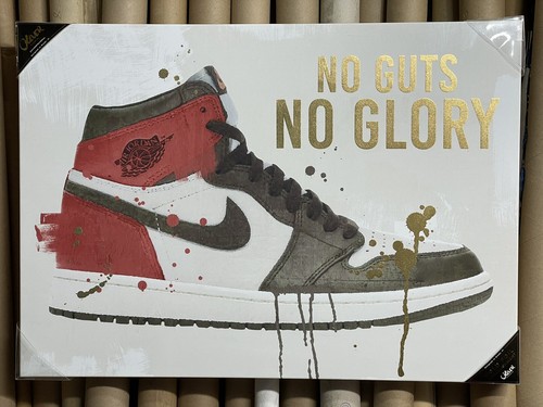 希少 【Oliver Gal × Jordan】パネルアート Jordan 1 x Oliver Gal Canvas Wall Art Sneaker “No Guts No