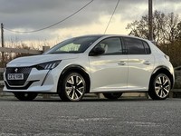2022 Peugeot 208 1.2 PureTech 130 GT 5dr EAT8 Stunning. Pearl white. Automatic H