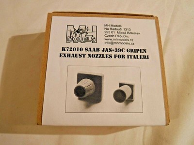 1/72 MH Models Exhaust Nozzles for Italeri Saab JAS 39C Gripen K72010
