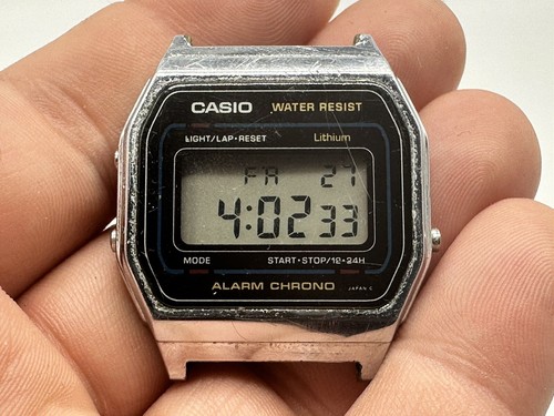 ⭐️ Vintage 1980's CASIO A155W Module 593 A-155W DIGITAL ⭐️ Vintage 1980's CASIO A155W Module 593 A-155W DIGITAL