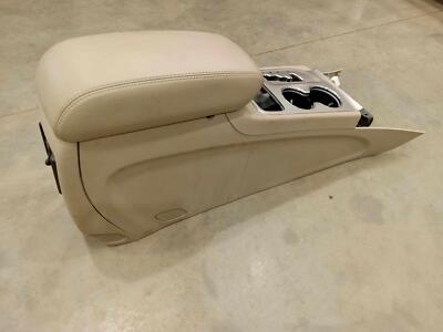 2012-2013 Jeep Grand Cherokee Center Floor Console Assembly Beige Leather OEM