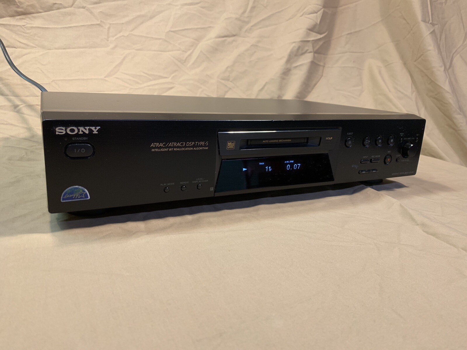 SONY Mini Disc Deck MDS-JE480 Player Recorder Audio Digital ATRAC MDLP TESTED!