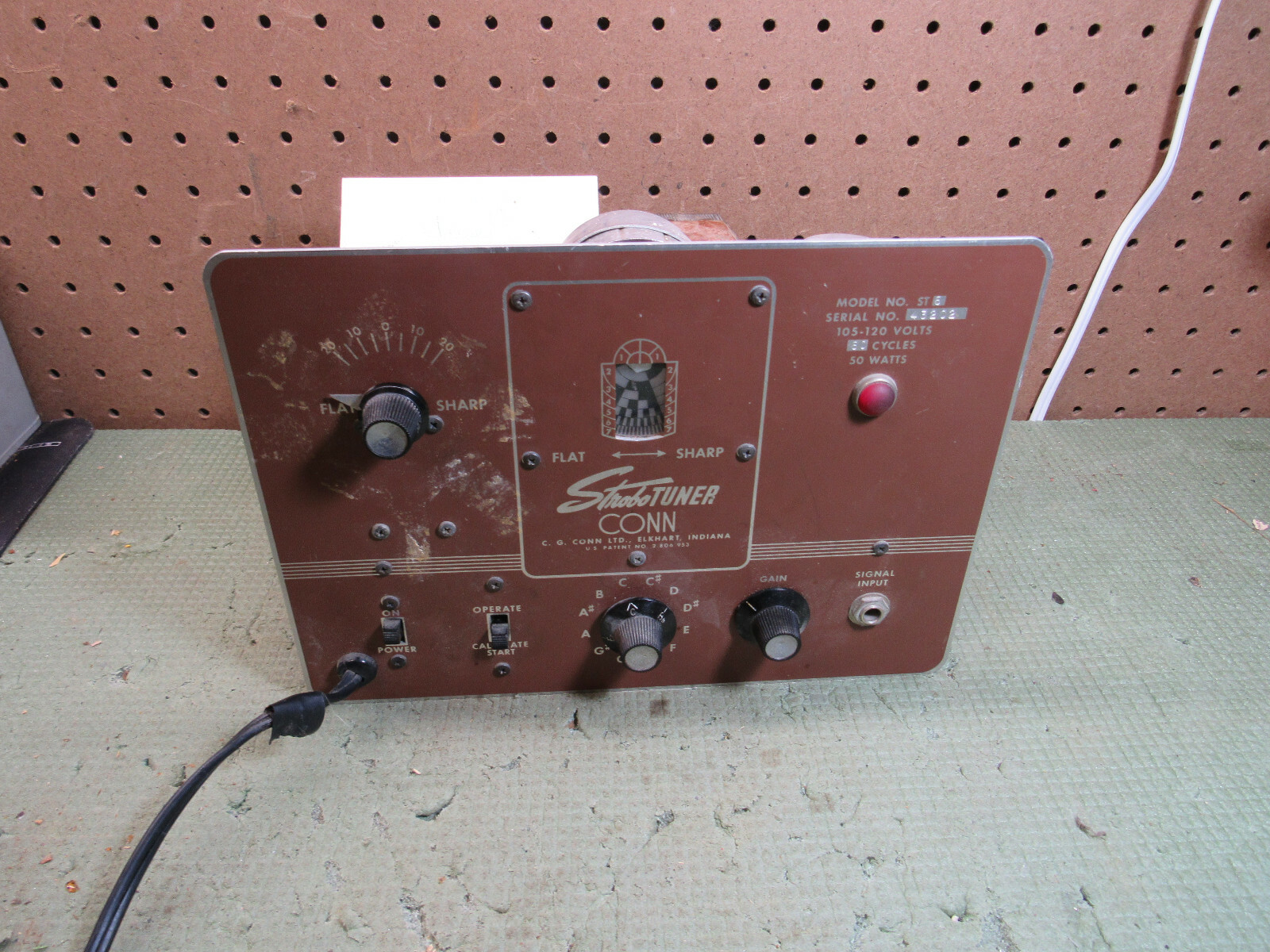 Vintage Conn StroboTuner ST6 Tube Type for parts/repair Amp PartsのeBay公認海外通販｜セカイモン