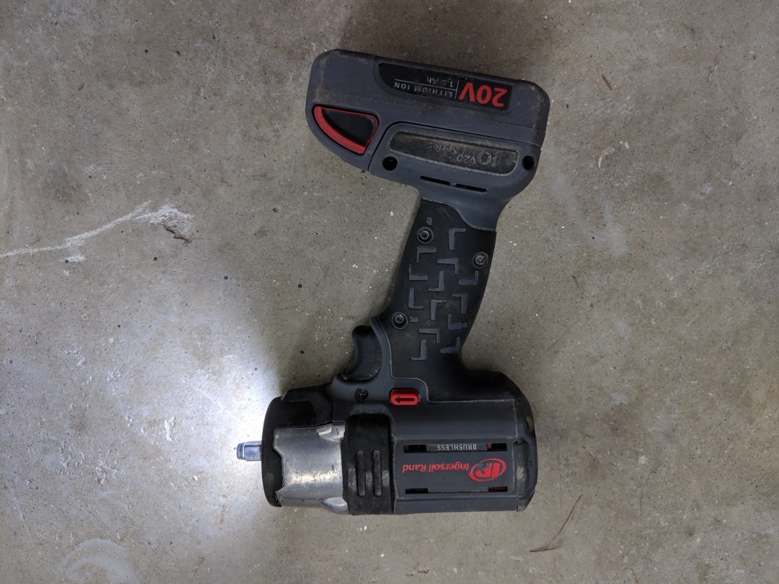 Ingersoll Rand Cordless 20v W5132 W5330 2 Batteries and charger Used