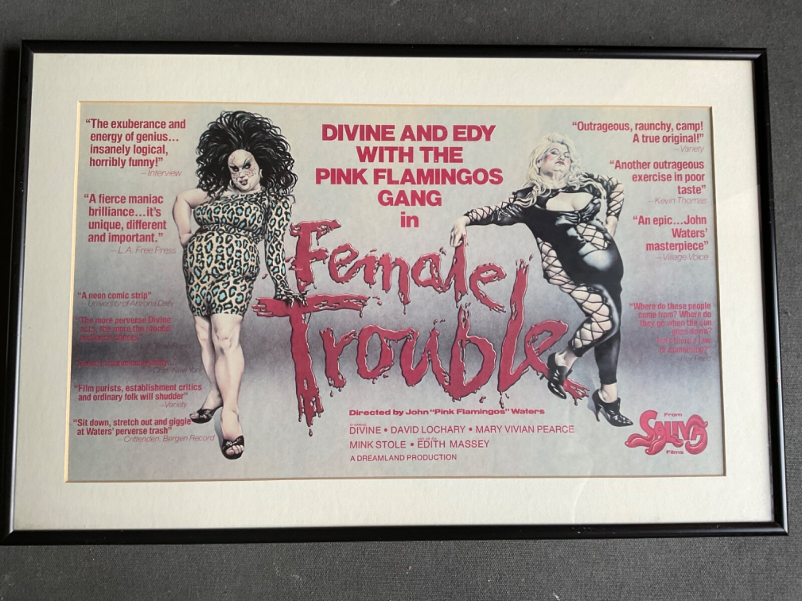 Pink Flamingos/ Female Trouble 北米版 Pink Flamingos/ Female Trouble 北米版