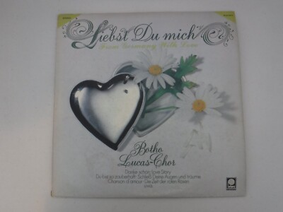 Botho Lucas Chor Liebst Du Mich From Germany With Love Vinyl Record Album