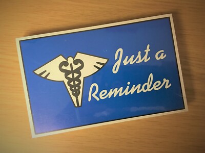 Medical Appointment Reminder Post Cards (Rediform ) ''Just A Reminder'' 50 Count