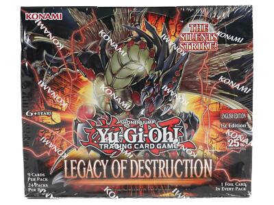 YU-GI-OH LEGACY OF DESTRUCTION BOOSTER BOX