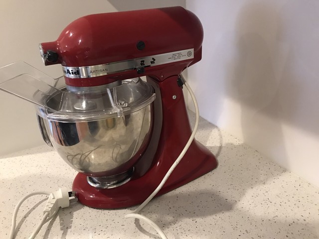 Red Kitchenaid KSM 150 Artisan Mixer | Cooking Accessories ...