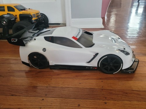 Chevrolet Corvette C7.R Custom Painted RC Body 1/8 (WB 12.8