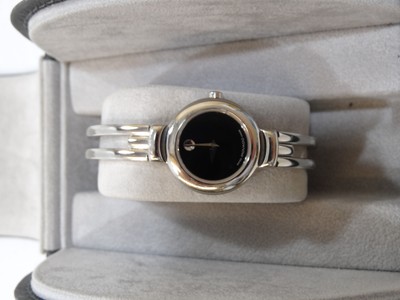 Movado Ladies Watch 84 A1 809 A Harmony Stainless Steel (1008040-1)