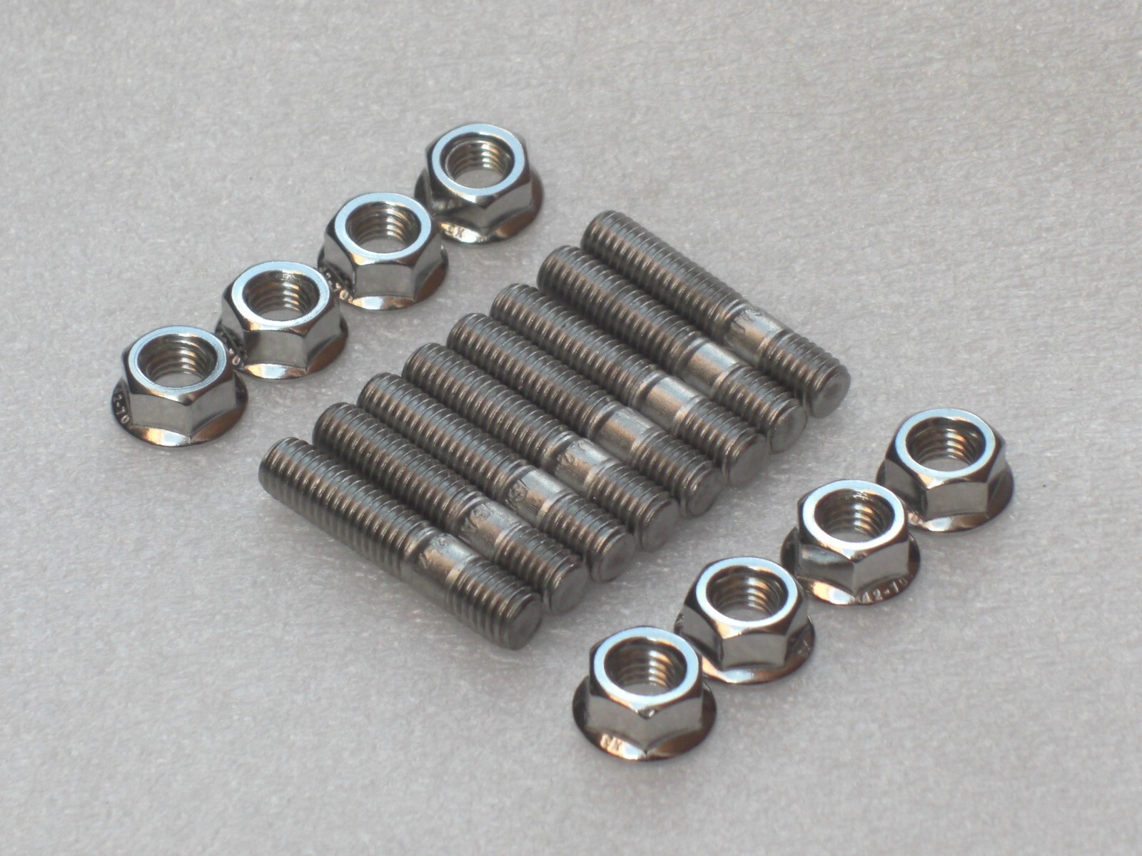 ピストンボタン【肉球】　Euph Yamaha 8x M8 Stainless Exhaust Studs & Flange Nuts Yamaha FZ1 FZ6