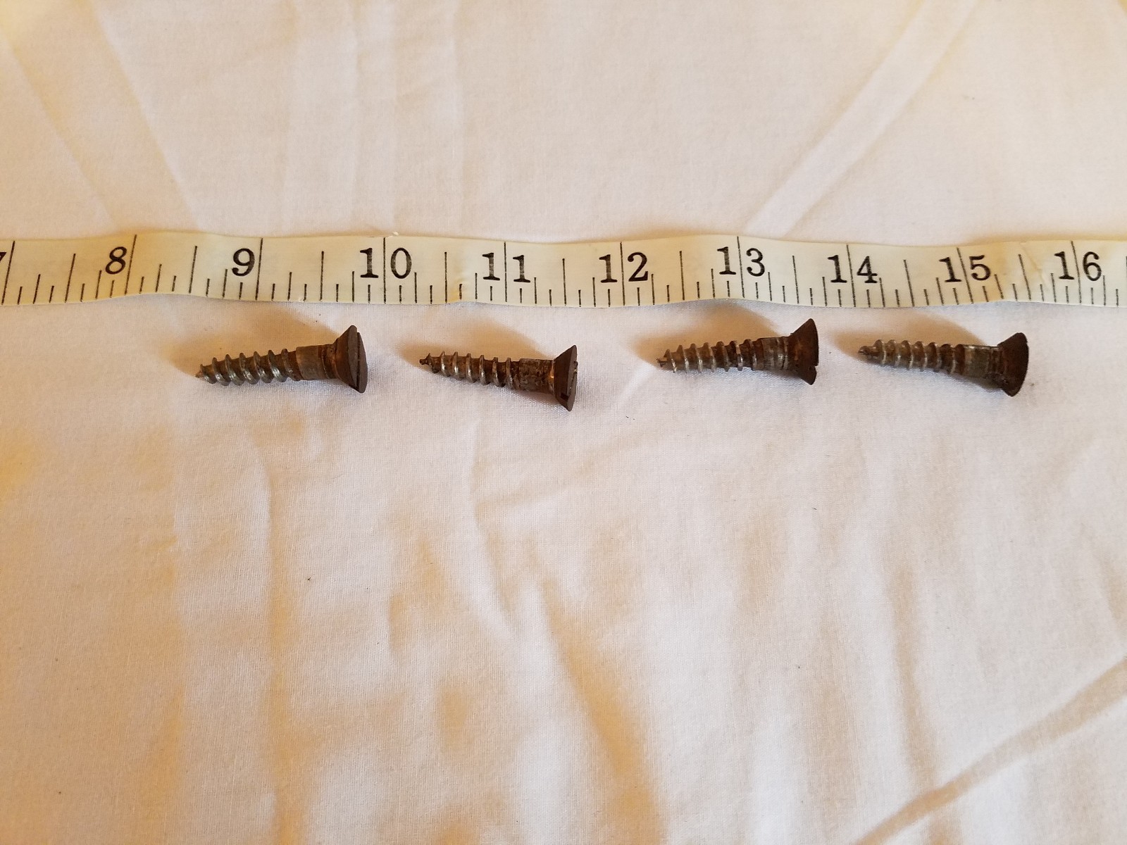 Vintage Singer Treadle Sewing Machine Cabinet to Base Screws Set of 4