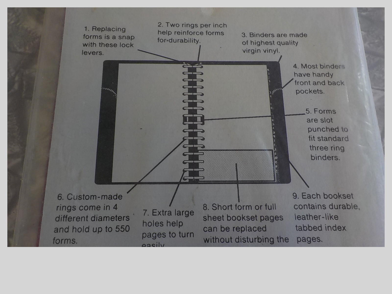 Rediform Refill Pages Telephone and Address Book 8x5  No 63300 Multi Ring