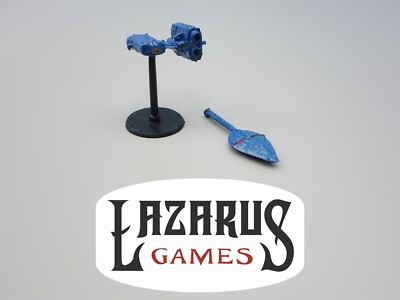 Full Thrust: New Anglian Coalition Ship (painted incomplete Ground Zero Games)