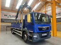 MAN TGM 18.250 *EURO 6*, 4X2 18 TONNE BRICK GRAB
