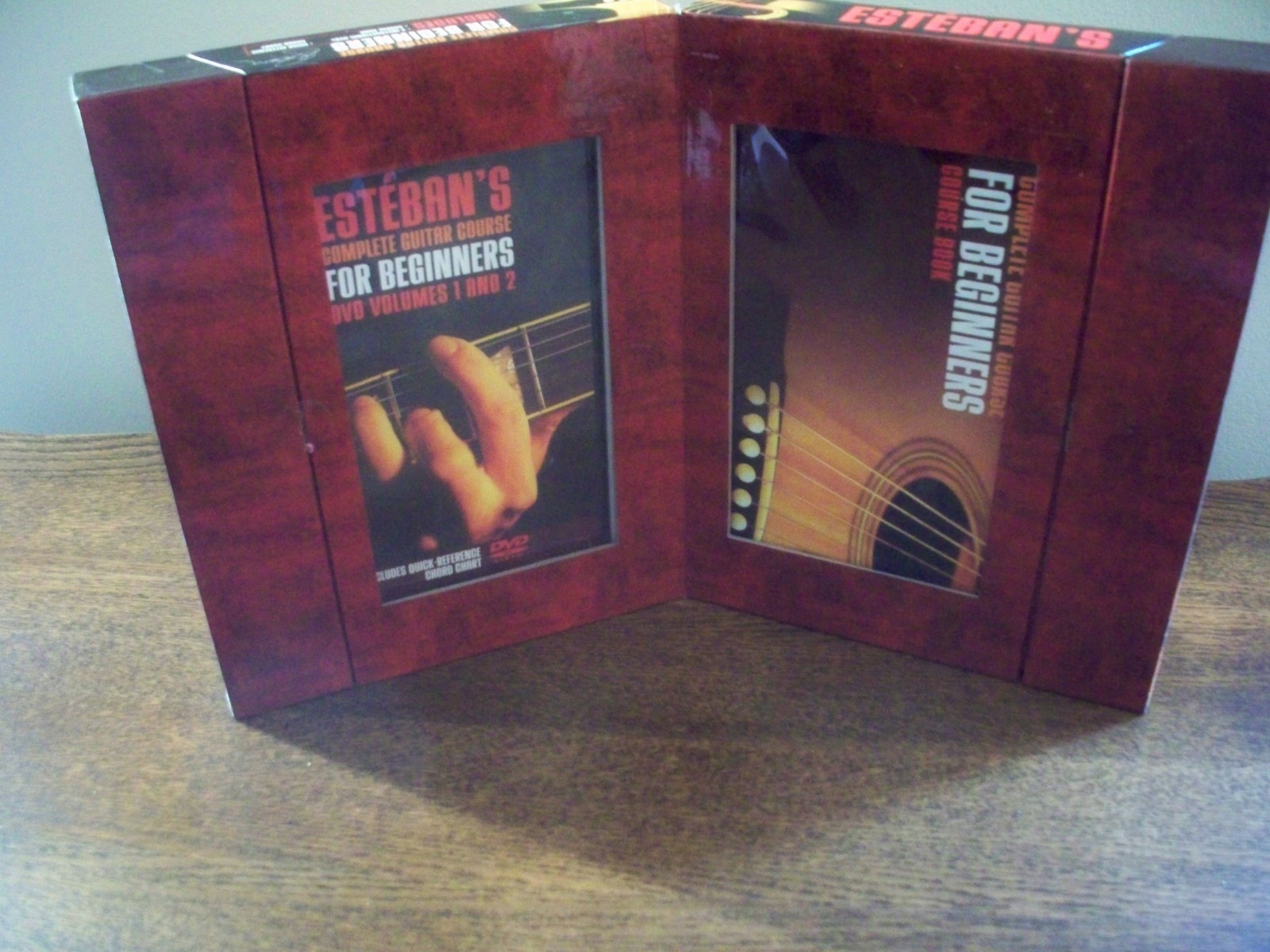 Estebans Complete guitar course for beginners includes 2 dvds of instruction