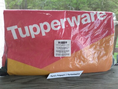 TUPPERWARE 2020 Consultant Award Logo Drawstring Backpack - Nice!!  NIP